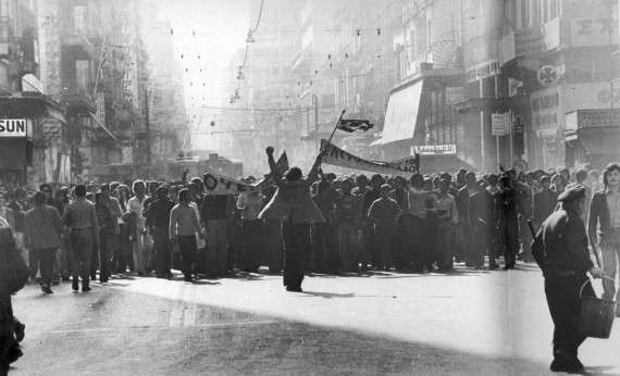 Η εξέγερση του Πολυτεχνείου το 1973 ήταν μια μαζική διαδήλωση λαϊκής αντίθεσης στο καθεστώς της Χούντας των Συνταγματαρχών. Η εξέγερση ξεκίνησε στις 14 Νοεμβρίου 1973, με κατάληψη του Μετσόβιου Πολυτεχνείου Αθηνών από φοιτητές και σπουδαστές που κλιμακώθηκε σχεδόν σε αντιχουντική επανάσταση και έληξε με αιματοχυσία το πρωί της 17ης Νοεμβρίου, μετά από μια σειρά γεγονότων που ξεκίνησαν με την είσοδο άρματος μάχης στον χώρο του Πολυτεχνείου και την επαναφορά σε ισχύ του σχετικού στρατιωτικού νόμου που απαγόρευε συγκεντρώσεις και την κυκλοφορία σε Αθήνα και Θεσσαλονίκη.