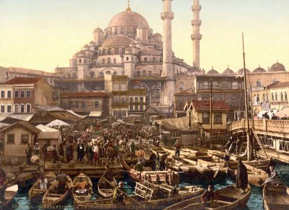 Η Αγία Σοφία στην Κωνσταντινούπολη, 1895.