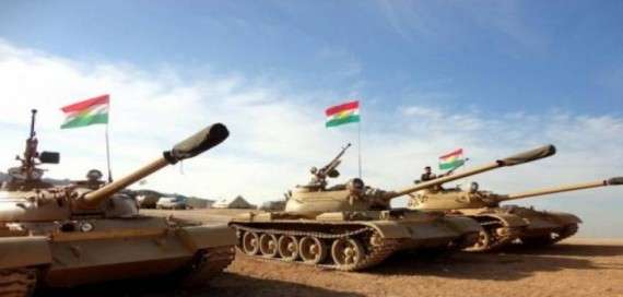 Κουρδικά άρματα μάχης.