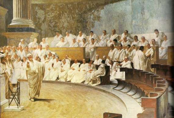 Για τους Ρωμαίους, το κύρος, η αυθεντία της συγκλήτου (auctoritas senatus), αποτελούσε κύριο στοιχείο της πολιτικής ζωής.