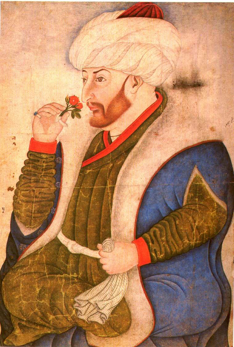 Ο Μωάμεθ Β΄ το 1479, πίνακας του Τζεντίλε Μπελίνι