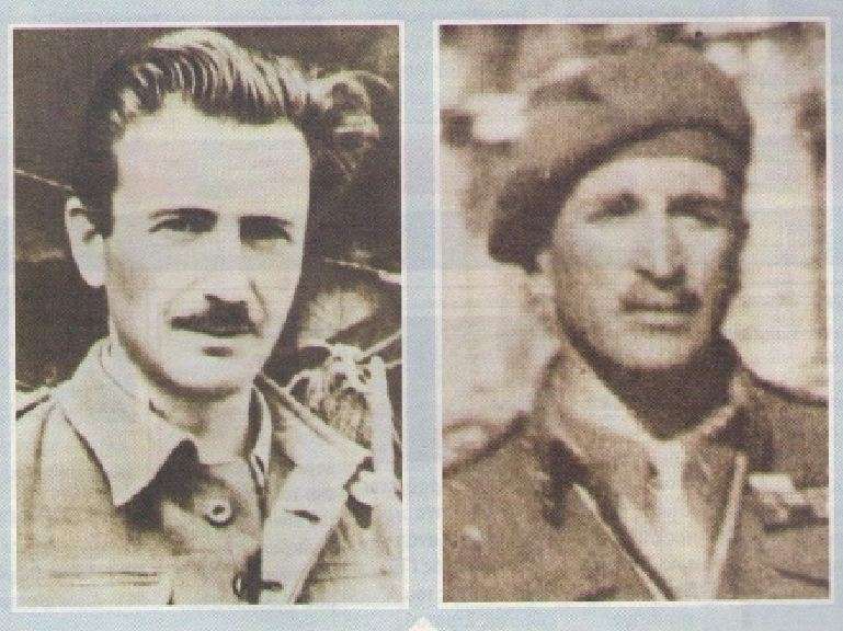 Μάρκος Βαφειάδης (1943) και Θρασύβουλος Τσακαλώτος (1944).