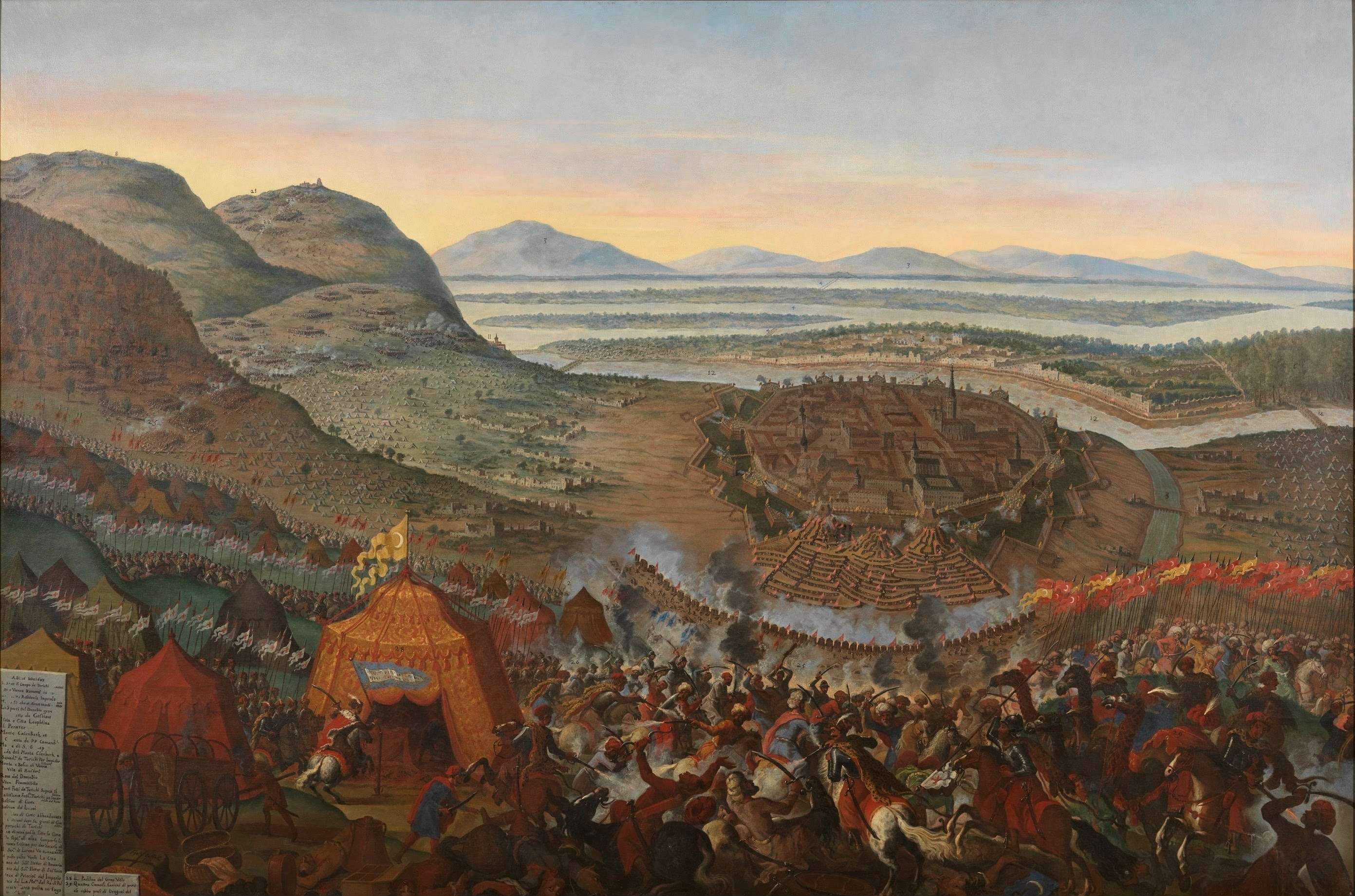Η δεύτερη πολιορκία της Βιέννης από τους Τούρκους ήταν σημαντικός σταθμός στην γεωπολιτική εξέλιξη της Ευρώπης. Η Βιέννη πολιορκήθηκε από τους Τούρκους και γλύτωσε κυριολεκτικά την τελευταία στιγμή ως από θαύμα, ενώ η επίθεση των Ουσάρων του Γιάν Σομπιέσκι απέκρουσε τους Οθωμανούς και τους έτρεψε σε φυγή.