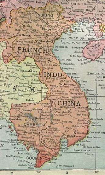 Χάρτης του Βιετνάμ