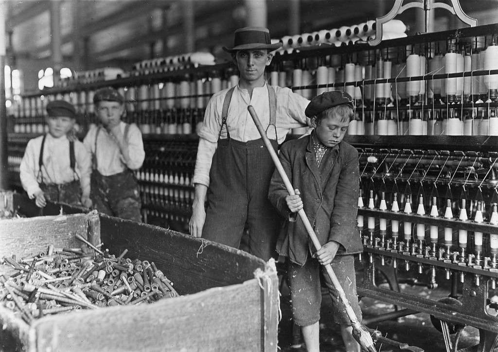 Παιδιά που δουλέυουν σε εργοστάσιο, 19ος αιώνας