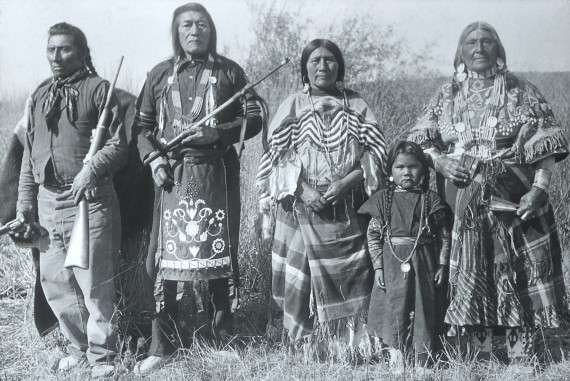 Bannock Indians; Photographer unknown; No date; History - Indians 