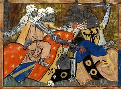 The Battle of Ager Sanguinis, 1337 miniature