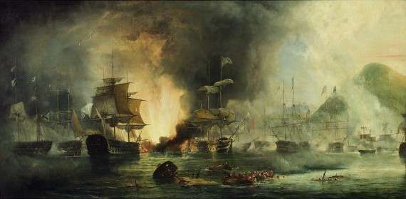 Η ναυμαχία στο Ναυαρίνο (επίσης Ναβαρίνο) έγινε στις 20 Οκτωβρίου του 1827, κατά τη διάρκεια της ελληνικής επανάστασης (1821-1832) στον κόλπο Ναυαρίνο, στη δυτική ακτή της χερσονήσου της Πελοποννήσου στο Ιόνιο Πέλαγος.