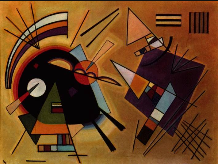 Black and Violet, 1923
Wassily Kandinsky