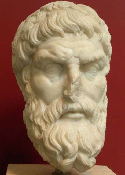 Ο Επίκουρος (341 π.Χ. - 270 π.Χ.) ήταν αρχαίος Έλληνας φιλόσοφος. Ίδρυσε δική του φιλοσοφική σχολή, εν ονόματι Κήπος του Επίκουρου, η οποία θεωρείται από τις πιο γνωστές σχολές της ελληνικής φιλοσοφίας.