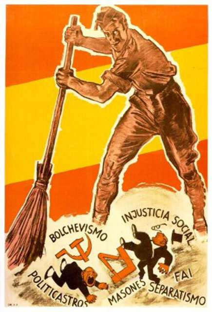 Προπαγανδιστική αφίσα των εθνικιστών