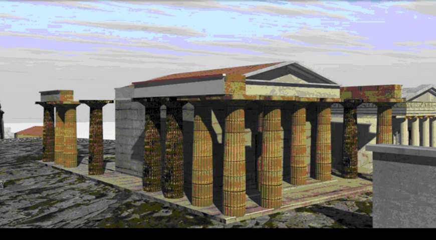 Τρισδιάστατη απεικόνιση της αρχαίας Αθήνας