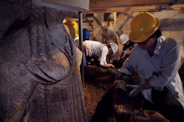 Ανασκαφικές εργασίες στον τύμβο Καστά Αμφίπολης