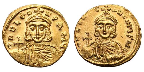 Οι δύο εικονομάχοι αυτοκράτορες, Λέων Γ΄ και Κωνσταντίνος Ε΄