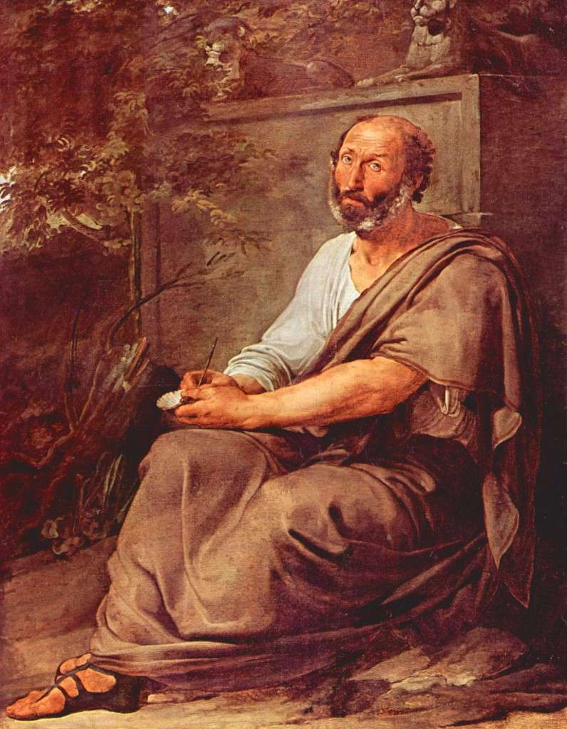 "Aristotle" by Francesco Hayez (1791–1882)