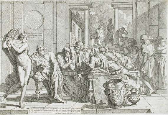 Pietro Testa - The Symposium of Plato (1648)