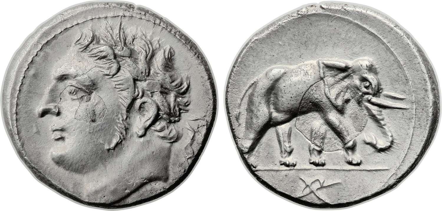 Νόμισμα της αρχαίας Καρχηδόνας