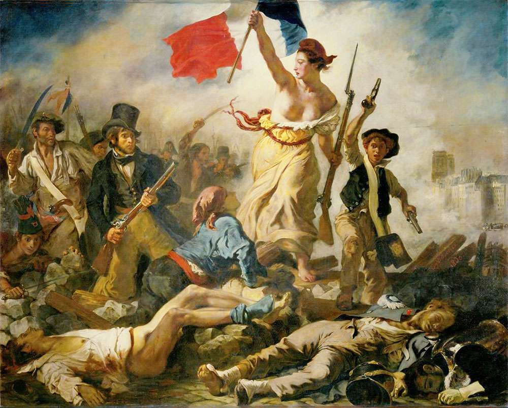 Eugene Delacroix's Liberty Leading the People