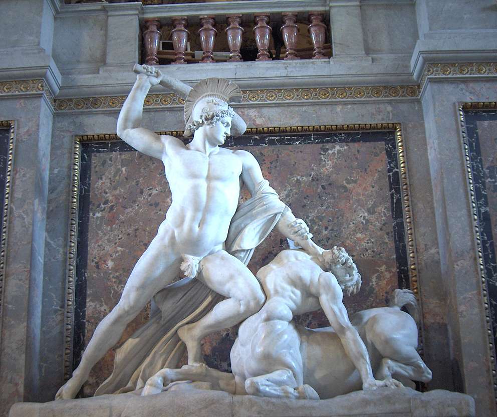 Antonio Canova, Theseus Defeats the Centaur (1805-1819)