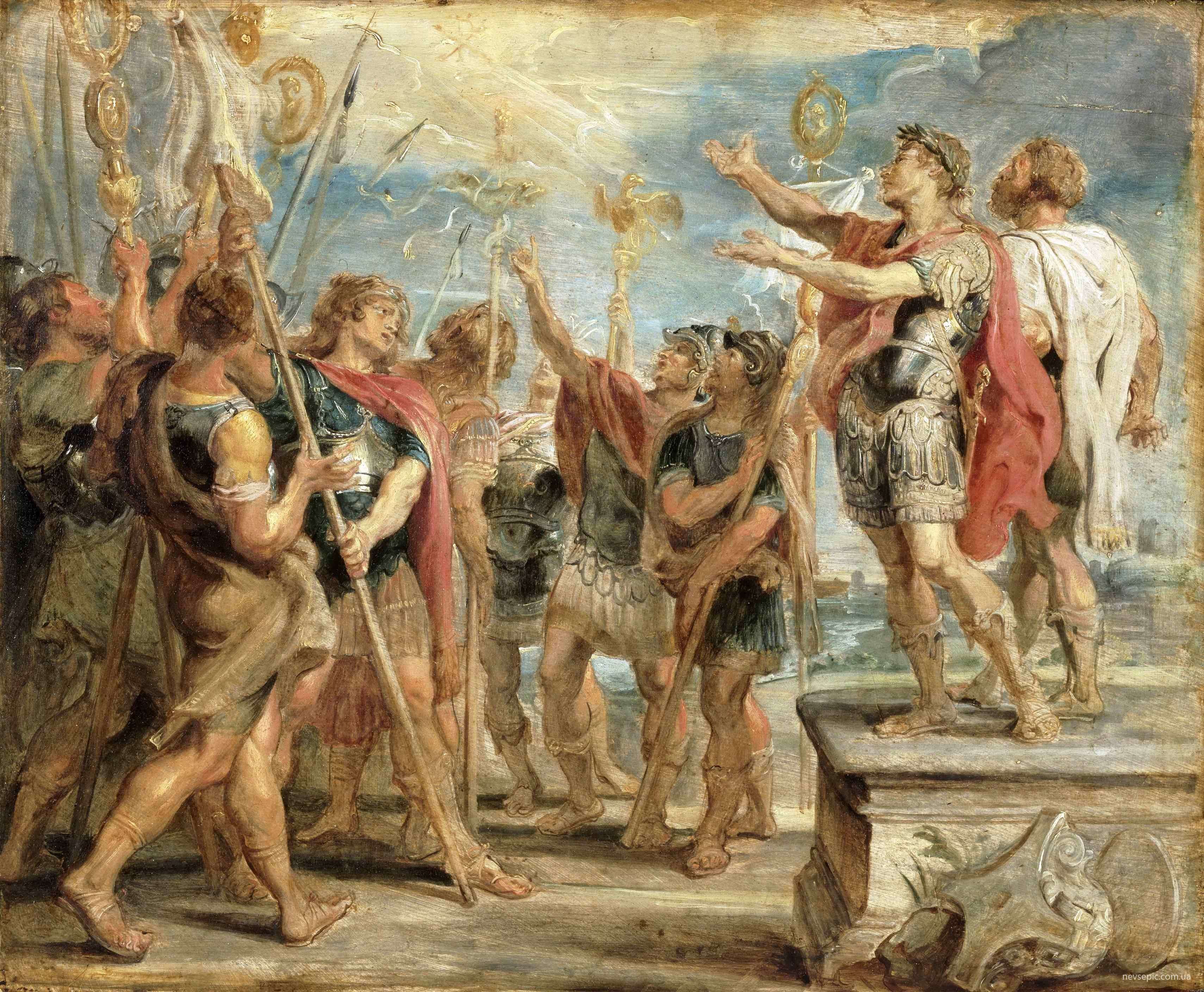 «Η μεταστροφή του Κωνσταντίνου», πίνακας του Ρούμπενς