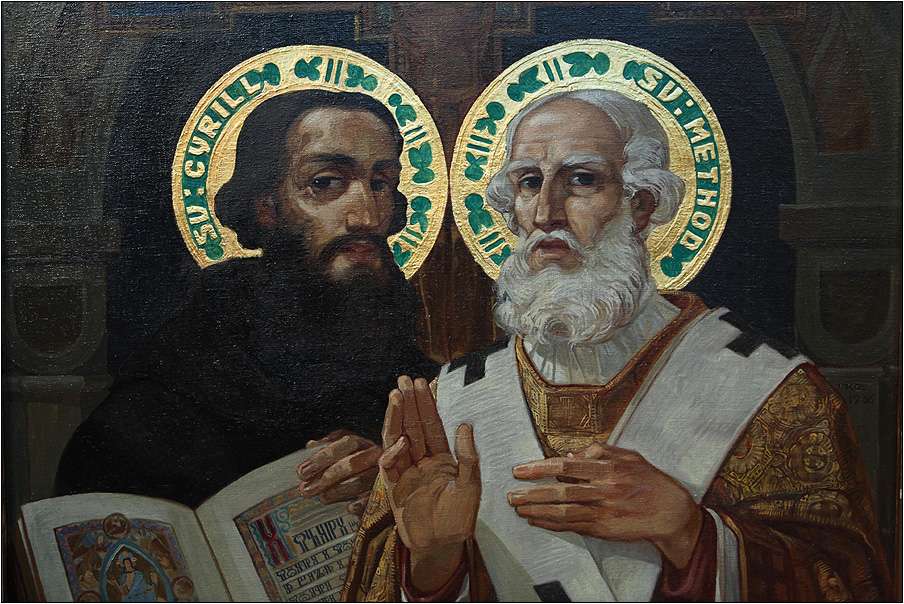 Οι Άγιοι Κύριλλος και Μεθόδιος (826-869, 815-885, Παλαιά Εκκλησιαστική Σλαβονική Кѷриллъ и Меѳодїи]] ήταν αδέλφια,Βυζαντινοί Χριστιανοί θεολόγοι και ιεραπόστολοι.