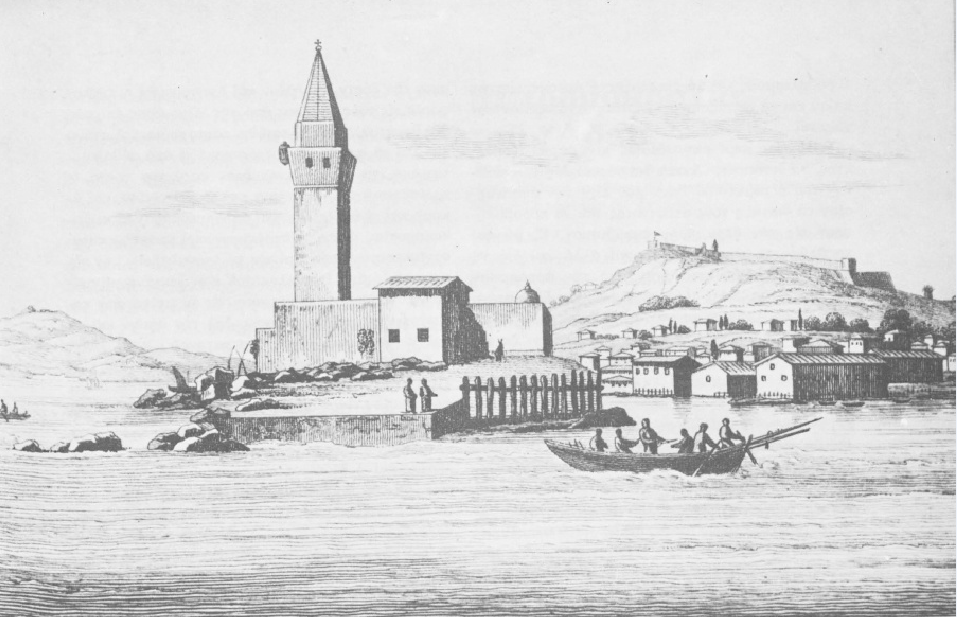 Φρούριο της Ζακύνθου. S. Pomardi. Roma 1820. Πηγή: Διον. Κόκκινος, Η Ελληνική Επανάστασις.