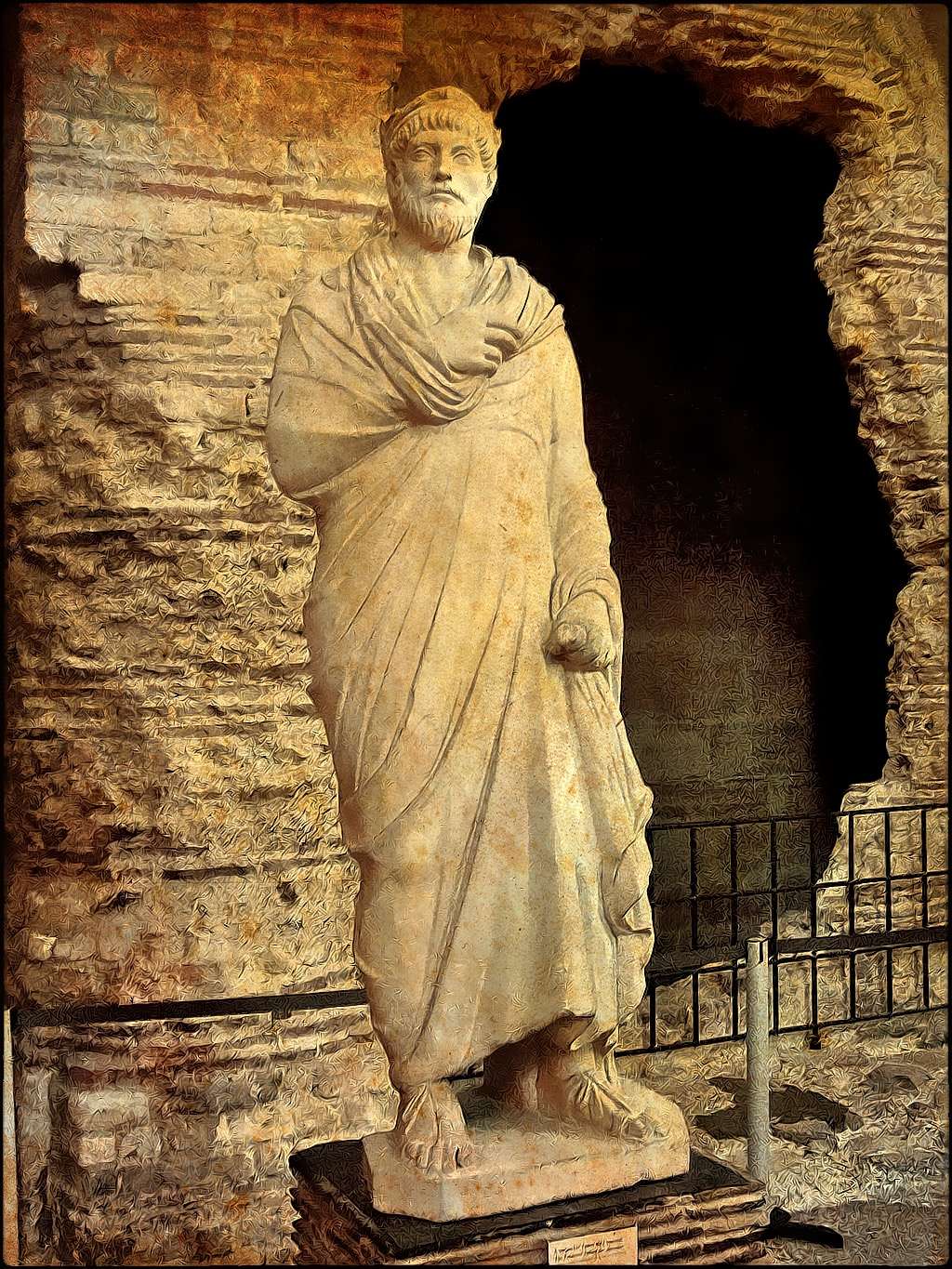 Ο αυτοκράτορας Ιουλιανός (361-363 μ. Χ.). Emperor Julian (361-363 BC).