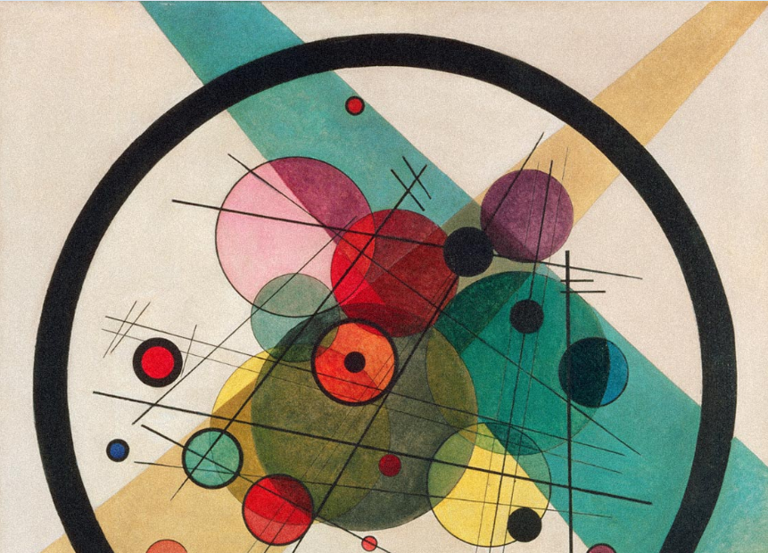 Wassily Kandinsky, Circles in a circle