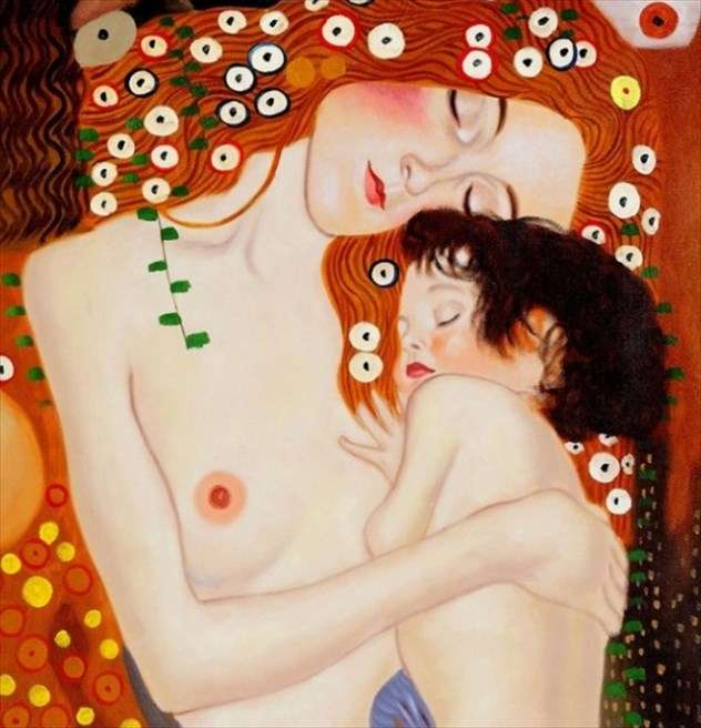 Μητέρα και παιδί/ Gustav Klimt