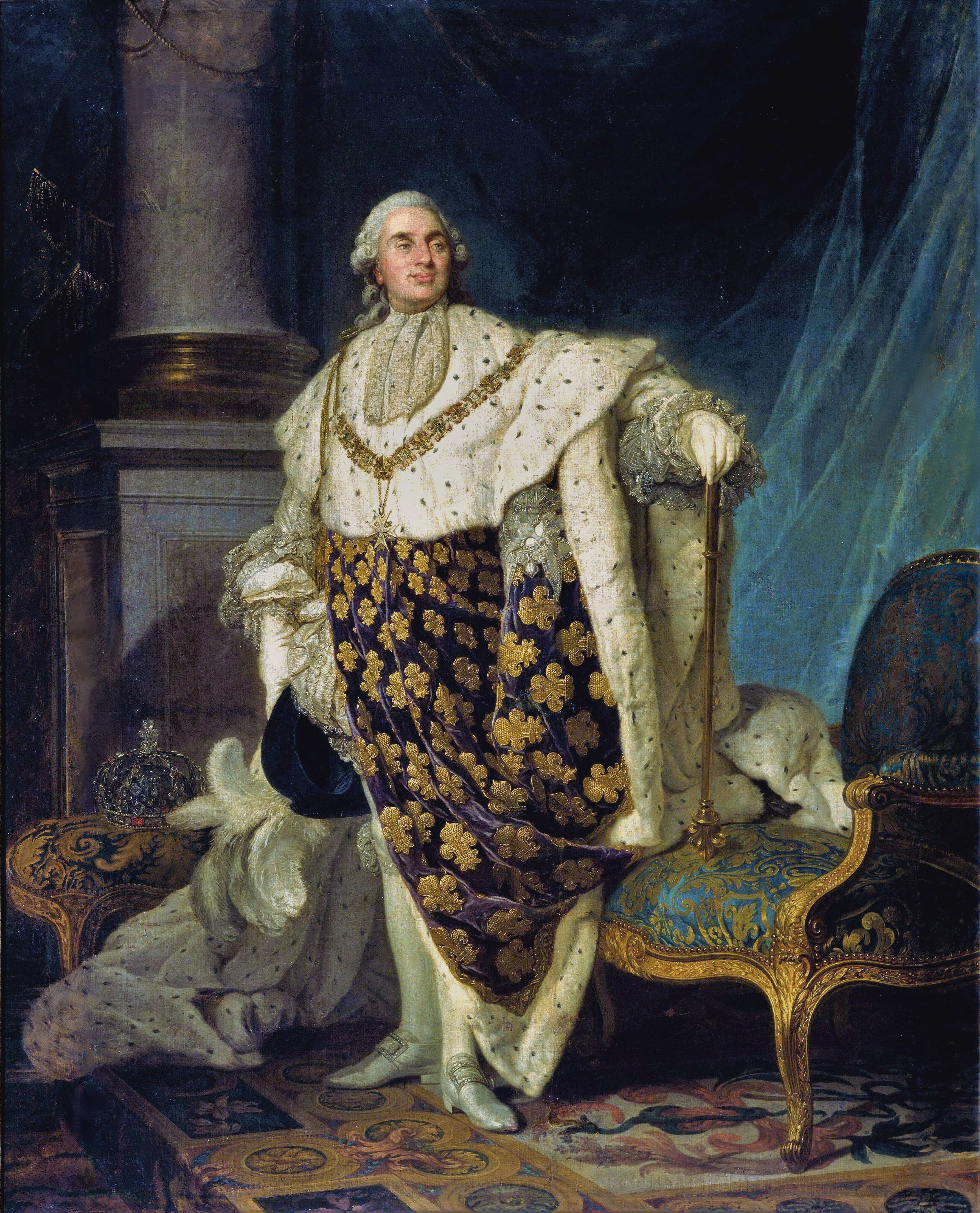 Ο Λουδοβίκος ΙΣΤ' από τον Ζοζέφ Σιφρέντ Ντυπλεσσί, 1777