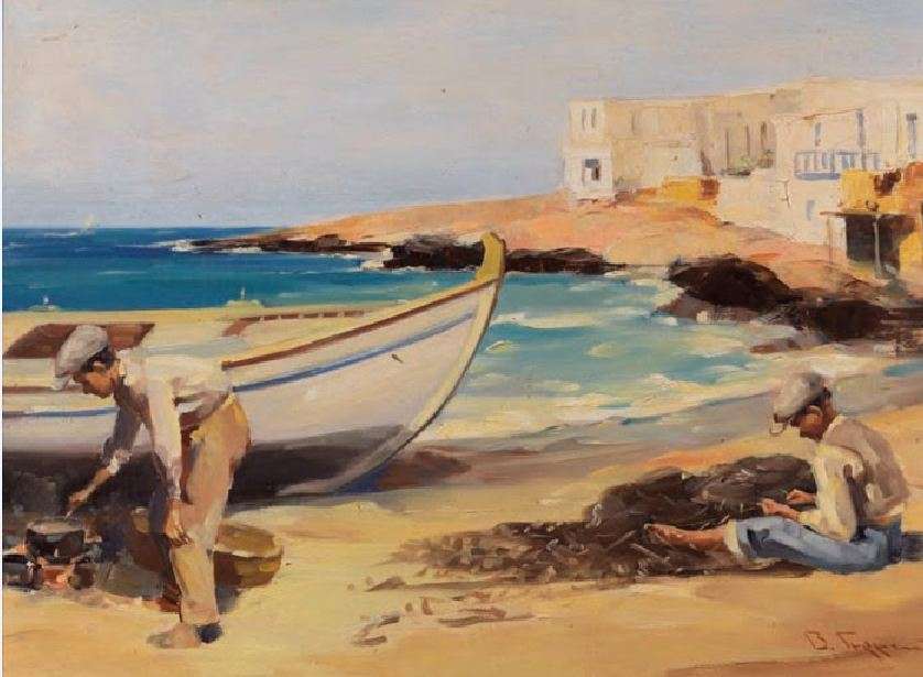 Βάσος Γερμενής (1896 – 1966). Ψαράδες