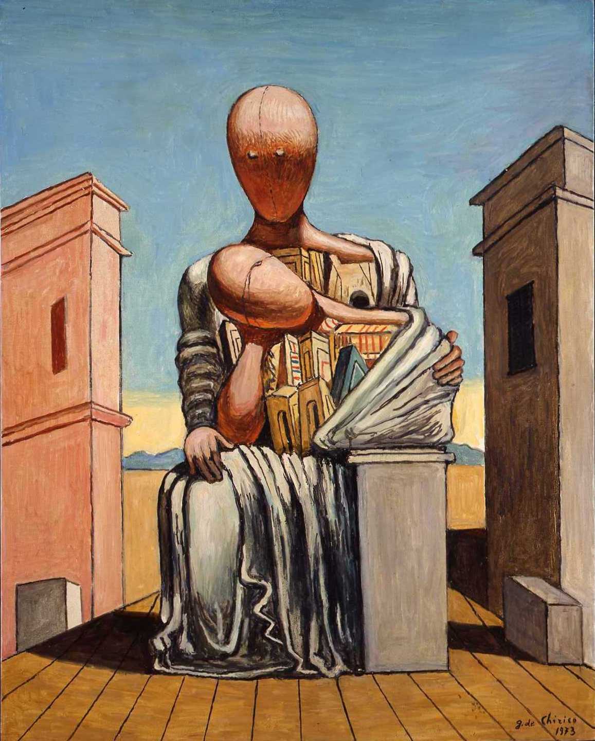 Πίνακας του Τζόρτζο ντε Κίρικο. Giorgio de Chirico (10 Ιουλίου 1888 - 20 Νοεμβρίου 1978.) 