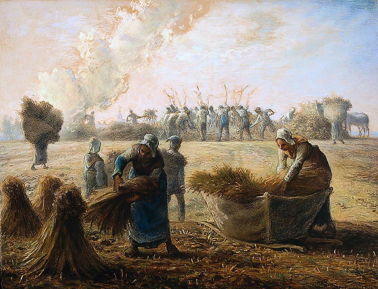 Αγροτική ζωή. Ζαν Φρανσουά Μιγέ (Jean-François Millet, 4 Οκτωβρίου 1814 - 20 Ιανουαρίου 1875).