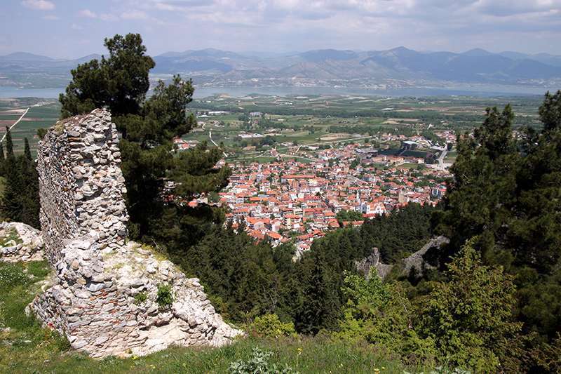 Το «Κάστρο» κατασκευάστηκε πιθανότητα τον 6ο με 7ο μ.Χ. αιώνα. Στα τέλη του 10ου αιώνα το «Κάστρο» των Σερβίων καταλαμβάνεται από το Βούλγαρο τσάρο Σαμουήλ, ενώ το 1001 ανακαταλαμβάνεται από τον Βασίλειο Β’. Το 1204 τα Σέρβια καταλαμβάνονται από τους Φράγκους, ενώ το 1216 περιέρχονται στην κατοχή του Δεσπότη της Ηπείρου Θεοδώρου Δούκα. 