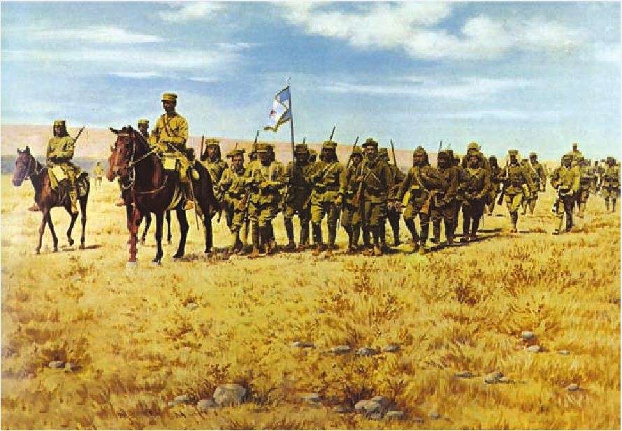 Έλληνες στρατιώτες στη Μικρά Ασία, 1922.