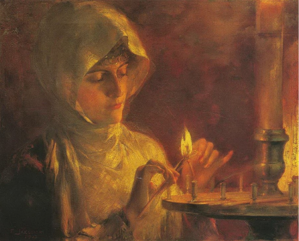 Γεώργιος Ιακωβίδης. Το κερί.