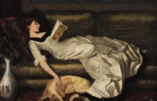 Ιάκωβος Ρίζος (1849 - 1926). Κυρία ξαπλωμένη στον καναπέ. Συλλογή Ιδρύματος Ε. Κουτλίδη