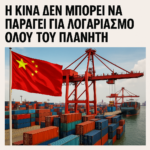 Η Κίνα δεν μπορεί να παράγει για λογαριασμό όλου του πλανήτη