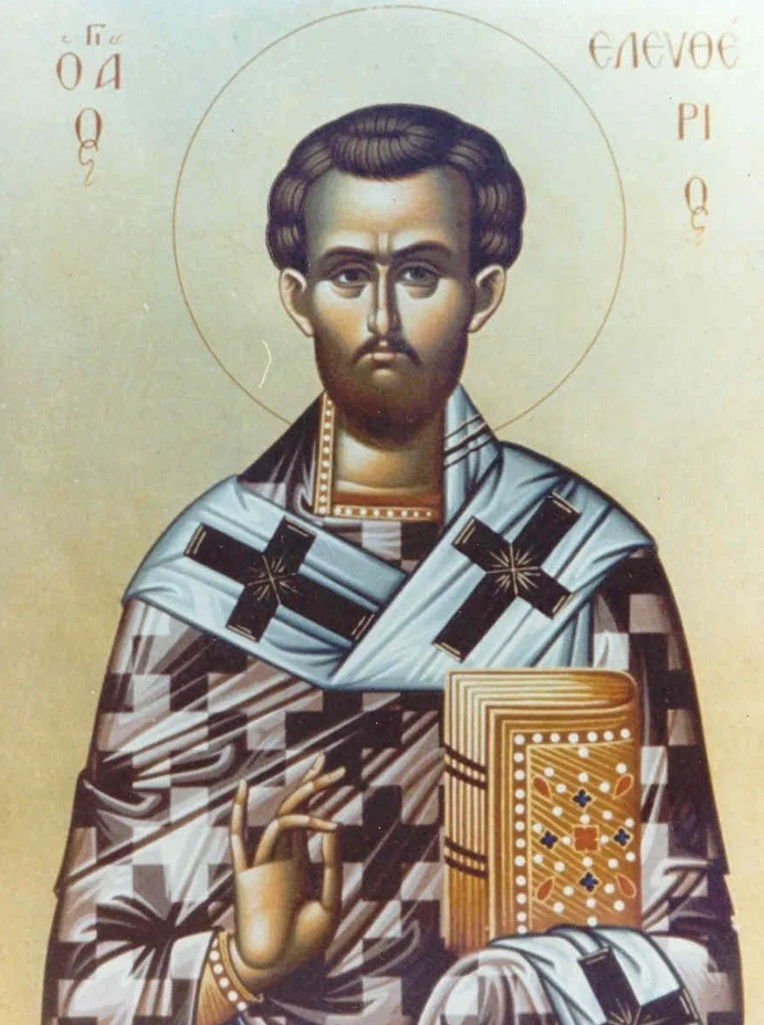 Άγιος Ελευθέριος Ιερομάρτυρας, φωτεινό αστέρι